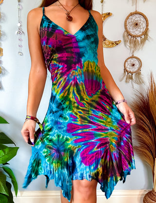 EVERLEE PIXIE DRESS - TURQUOISE