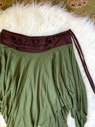 LUNAR PIXIE SKIRT - GREEN