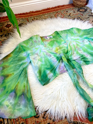 BELL SLEEVE TIE DYE TOP - COLLAB W/ LORI