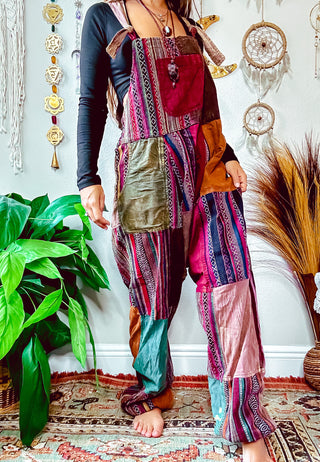 CARTER OVERALLS - EARTH TONED