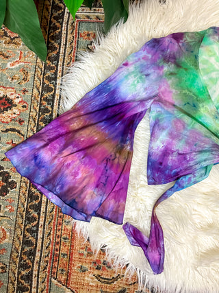 TIE DYE BELL SLEEVE TOP