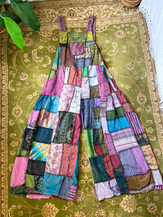 WOODLAND OVERALLS - BERRY TONED