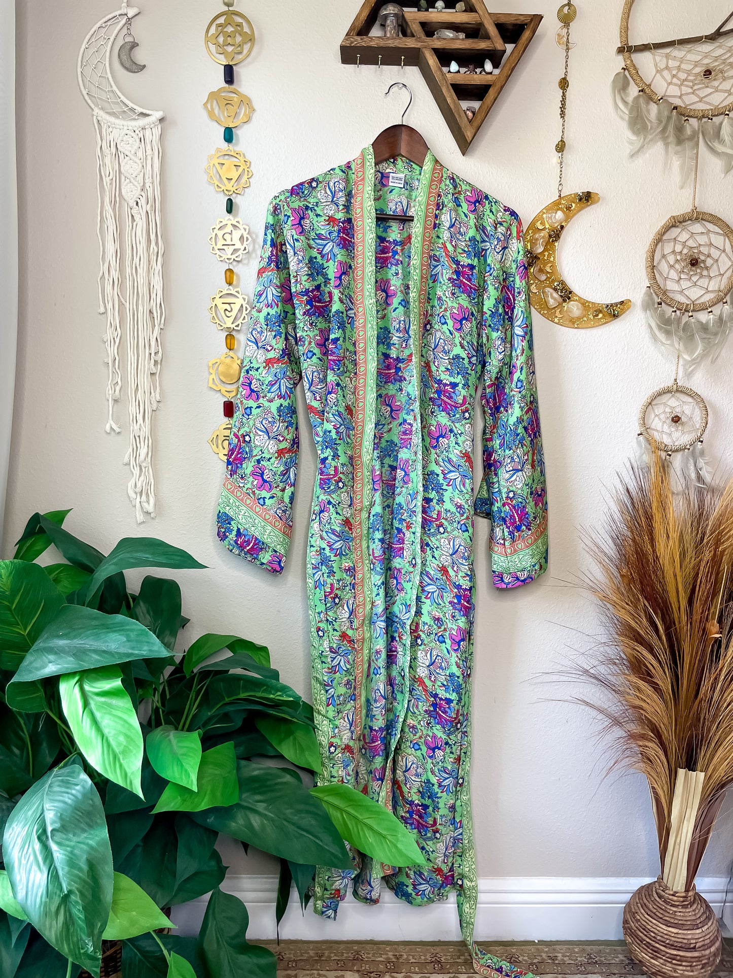 SILK PAISLEY KIMONO