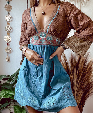 EMBROIDERED FAIRY DRESS