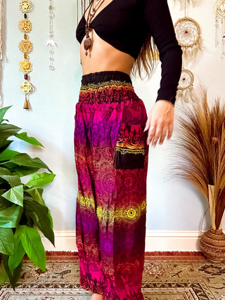 BEATRIX HAREM TROUSERS- PINK