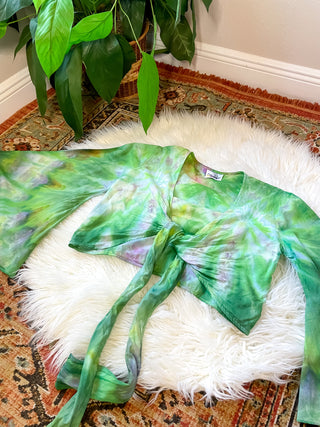 BELL SLEEVE TIE DYE TOP - COLLAB W/ LORI