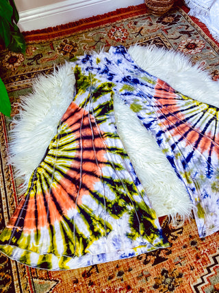 MARISOL WIDE LEG TIE DYE PANTS