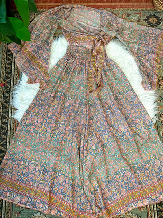 BELL SLEEVE TOP & PANTS SET