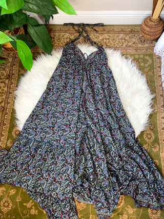 PAISLEY TIERED DRESS
