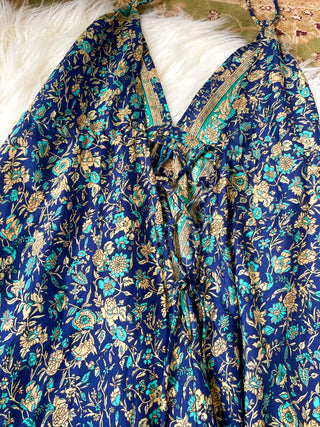 SILK TIERED DRESS